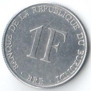 Бурунди 1980 1 франк
