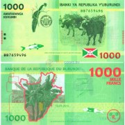 Бурунди бона (051) 1000 франков 2015