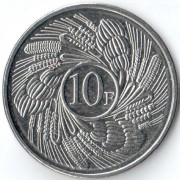 Бурунди 2011 10 франков