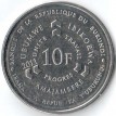 Бурунди 2011 10 франков