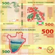 Бурунди бона (050) 500 франков 2018
