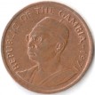 Гамбия 1971-1974 1 бутут Земляной орех