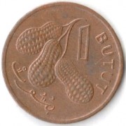 Гамбия 1971-1974 1 бутут Земляной орех