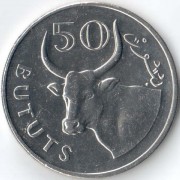 Гамбия 2016 50 бутут Буйвол