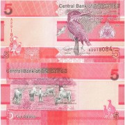 Гамбия бона (037) 5 даласи 2019 Зимородок