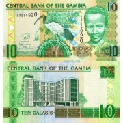 Гамбия бона (026) 10 даласи 2013 Ибис