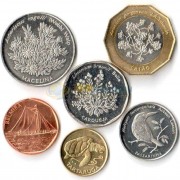 Кабо-Верде 1994 набор 6 монет