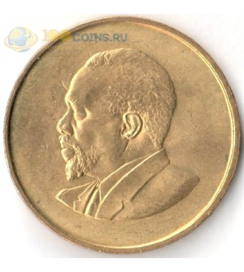Кения 1966-1968 5 центов Джомо Кениата