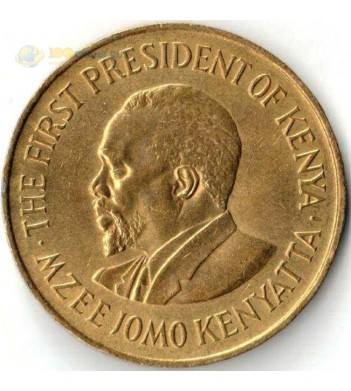 Кения 1969-1978 10 центов Джомо Кениата