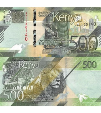 Кения бона 500 шиллингов 2019