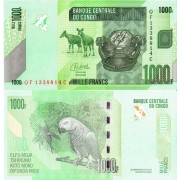 Конго бона (101d) 1000 франков 2022