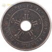Конго 1906 5 сантимов