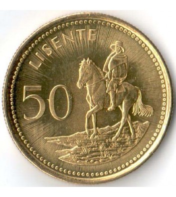 Лесото 1998 50 лисенте Всадник