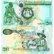 Лесото бона (016) 20 малоти 2009 Лесото бона (016) 20 малоти 2009