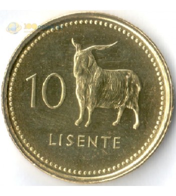 Лесото 2018 10 лисенте Ангорская коза