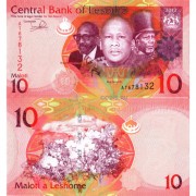 Лесото бона (021b) 10 малоти 2013 Лесото бона (021b) 10 малоти 2013