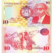 Лесото бона (011) 10 малоти 1990 Лесото бона (011) 10 малоти 1990