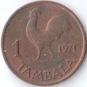 Малави 1971 1 тамбала Птица