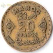 Марокко 1952 20 франков