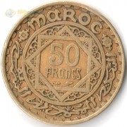 Марокко 1952 50 франков