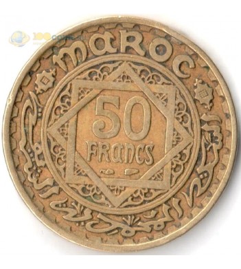 Марокко 1952 50 франков (1371)