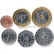 Мавритания 2017-2018 набор 6 монет