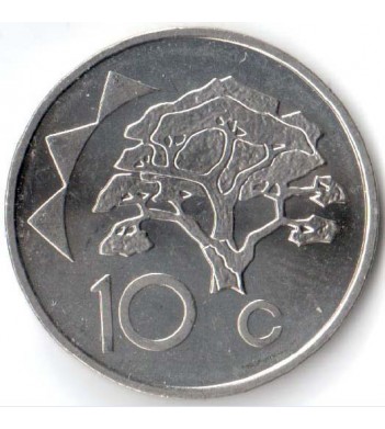 Намибия 1993-2012 10 центов Верблюжье дерево