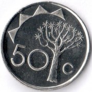 Намибия 2010 50 центов
