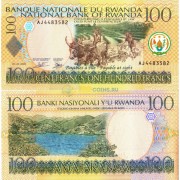 Руанда бона (29) 100 франков 2003