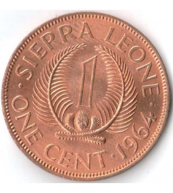 Сьерра-Леоне 1964 1 цент