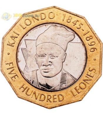 Сьерра-Леоне 2004 500 леоне Вождь Кай Лондо