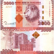 Танзания бона (42c) 2000 шиллингов 2010