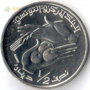 Тунис 2013 1/2 динара (1434) Тунис 2013 1/2 динара (1434)