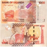 Уганда бона (049) 1000 шиллингов 2022 Уганда бона (049) 1000 шиллингов 2022