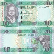Южный Судан бона (012b) 10 фунтов 2016