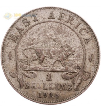 Восточная Африка 1924 1 шиллинг (лот №4)
