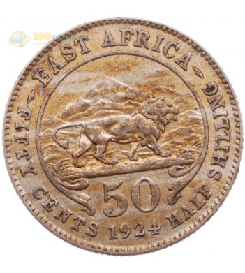 Восточная Африка 1924 1/2 шиллинга