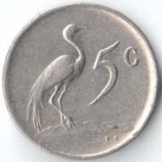 ЮАР 1969 5 центов SOUTH AFRICA ЮАР 1969 5 центов SOUTH AFRICA