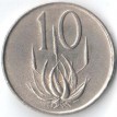 ЮАР 1966 10 центов SUID AFRIKA