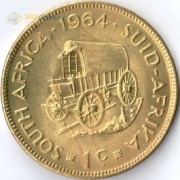 ЮАР 1961-1964 1 цент ЮАР 1961-1964 1 цент