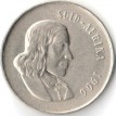 ЮАР 1965-1969 20 центов SUID-AFRIKA