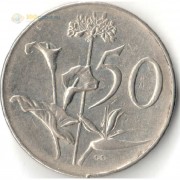 ЮАР 1965-1969 50 центов SUID-AFRIKA ЮАР 1965-1969 50 центов SUID-AFRIKA