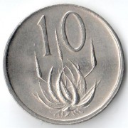ЮАР 1970 10 центов ЮАР 1970 10 центов