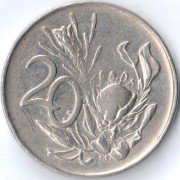ЮАР 1976 20 центов ЮАР 1976 20 центов