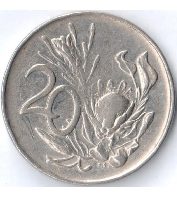 ЮАР 1976 20 центов Якобус Йоханнес Фуше