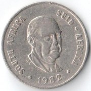 ЮАР 1982 10 центов Бальтазар Форстер ЮАР 1982 10 центов Бальтазар Форстер