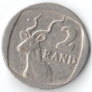 ЮАР 1989 2 рэнда ЮАР 1989 2 рэнда