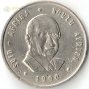 ЮАР 1990 1 рэнд Питер Виллем Бот ЮАР 1990 1 рэнд Питер Виллем Бот