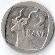 ЮАР 1990 2 рэнда ЮАР 1990 2 рэнда