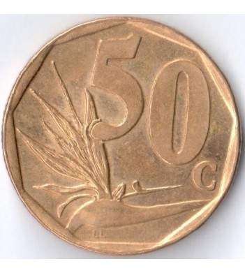 ЮАР 1996-2000 50 центов